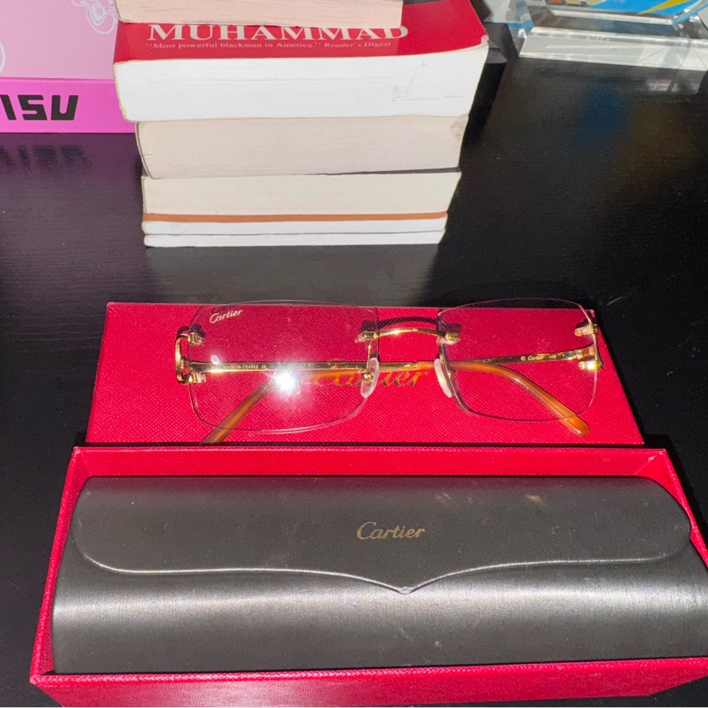 Cartier Glasses with Cartier Lens… Wire Frames
